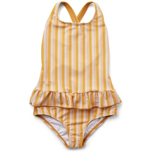 Liewood otroške kopalke amara stripe peach/sandy/yellow mellow Cene