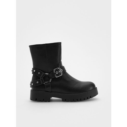 Reserved Ladies` ankle boots - črna Cene