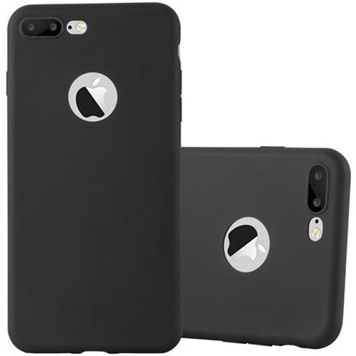 Cadorabo Ohi&amp;scaron;je, združljiv z Apple v Candy Black - Za&amp;scaron;čitni pokrov iz fleksibilnega silikona TPU, (20572372) Slike
