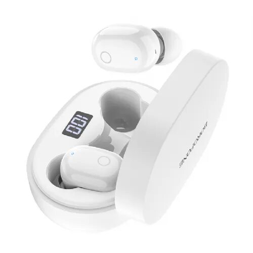 Borofone bluetooth slu&amp;scaron;alke BW06 tws stereo bele Slike