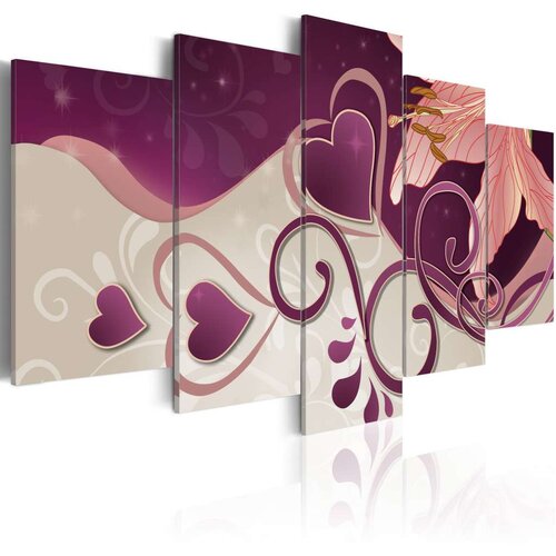  Slika - Hearts and lily 200x100 Slike
