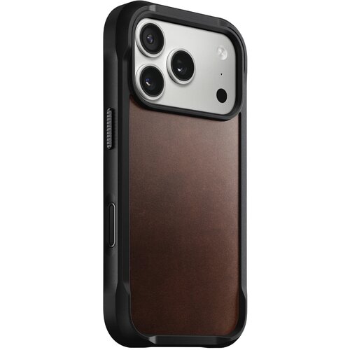 Nomad Rugged Leather Case mobile phone case 16 cm (6.3) Cover Brown Slike