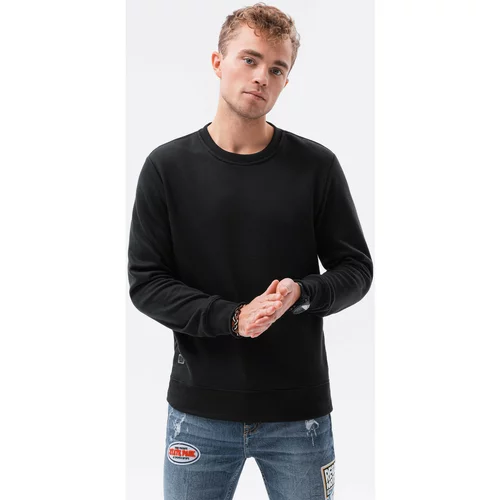 Ombre Puloverji Moški pulover (B978BLACK) pisana