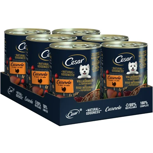 Cesar Natural Goodness - Puretina i superhrana (12 x 400 g)