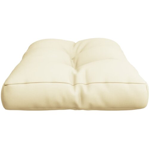  Jastuk za palete krem 70 x 40 x 12 cm od tkanine Slike