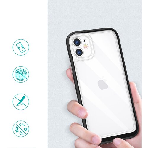  Prozoren ovitek Hybrid Armor za iPhone 11 Slike