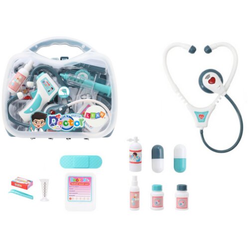 Little Doctor Medical Kit In Suitcase Lights Sounds Blue Cijene