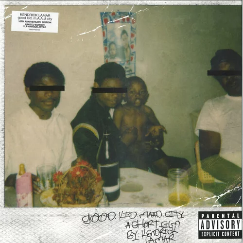 Kendrick Lamar Good Kid, M.A.A.D City (Opaque Apple Coloured) (2 LP)