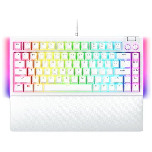 Razer gaming tastatura BlackWidow V4 75%, žična, 75%, bijela Slike