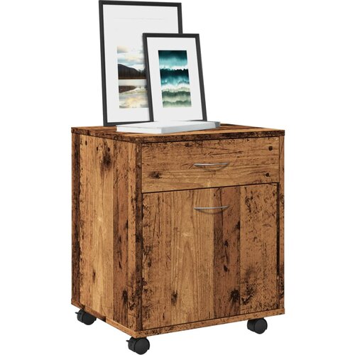 vidaXL Rolo ormarić staro drvo 45x38x54 cm izrađeno drvo Cijene