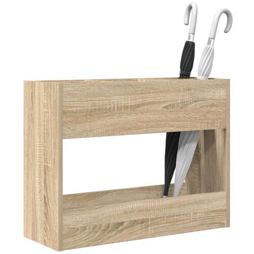  Stalak za ki&amp;scaron;obran s pohranom Sonoma hrast 65 x 24 x 50 cm Slike