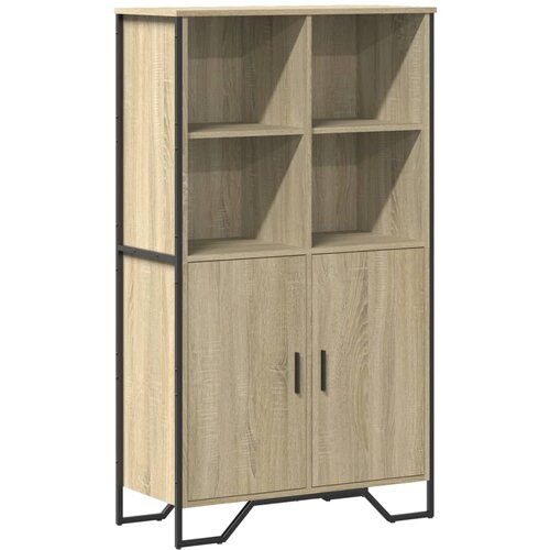 Maison Chic Visoka omara - Komoda - Predalnik sonoma hrast 79,5x35,5x137,5 cm inženirski les, (21720137) Slike