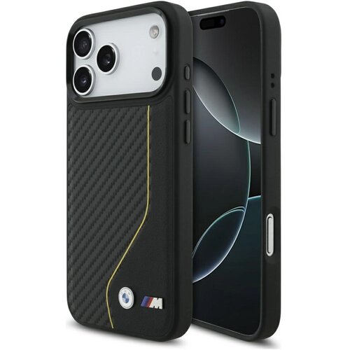 BMW OVITEK Z LOGOM M CARBON LINE ZA MAGSAFE IPHONE 17 PRO MAX, VISOKA ZAŠČITA, (5000343375) Cene
