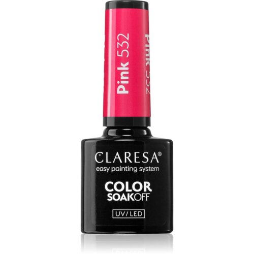Claresa trajni lak za nokte uv/led pink 532 5g Cene