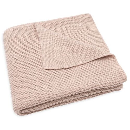 Jollein dekica celoletna 75x100cm basic knit wild rose Slike