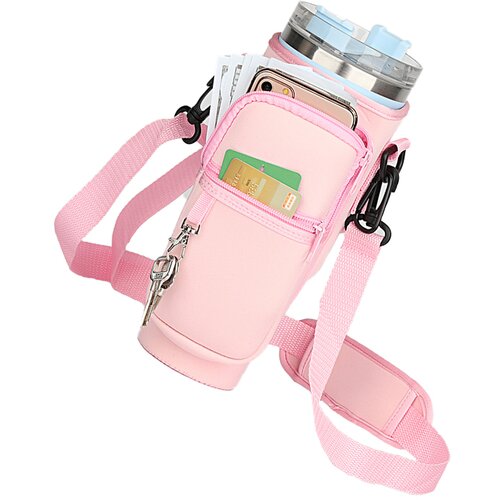 INF Torbica za prena&amp;scaron;anje steklenice vode z žepom za telefon za Stanley 40 oz Pink, (21299096) Slike