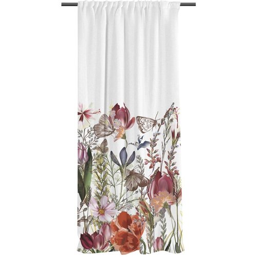 Butter Kings Zavesa iz bombažnega satena 110x170 cm Floral &amp;ndash; Slike