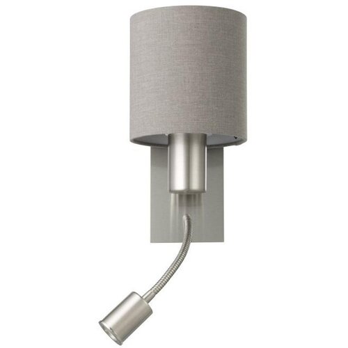 Eglo pasteri zidna/2, e27, led 3,5w, nikl-mat, siva GVG4XQN Cene