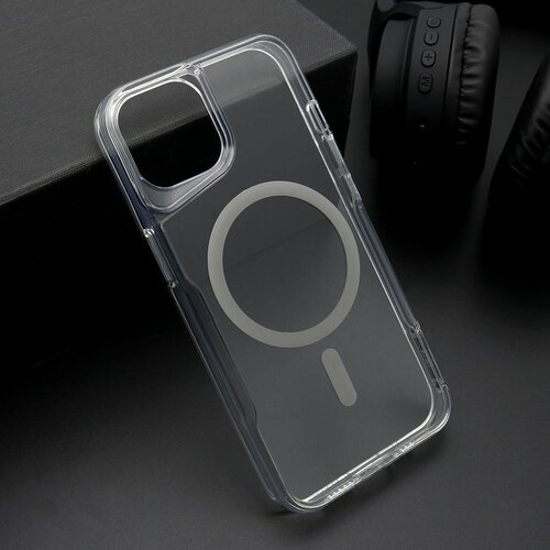  Maska aura magsafe za iphone 14/ siva Slike