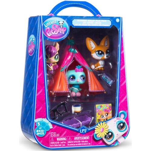 Mga Entertainment Littlest Pet Shop: Pidžama party &amp;mdash; 3-dijelni set s figuricama Slike
