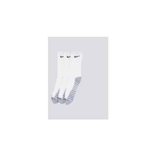 Nike Sportske čarape svijetlosiva / crna / bijela