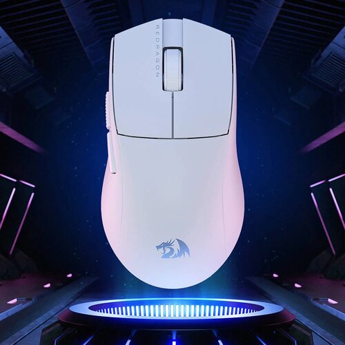 Redragon Mi&amp;scaron; K1NG Pro Wireless (King M916W) Gaming Mouse White Slike