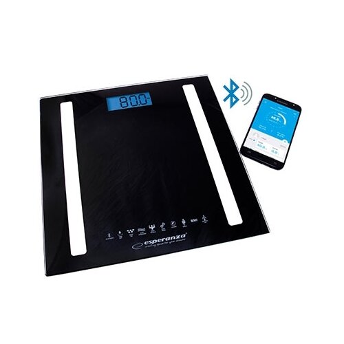 Kućna vaga ESPERANZA 8in1 bluetooth scale BESTFIT black, EBS016K Cijene
