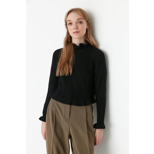 Trendyol Black Knitwear Sweater Slike