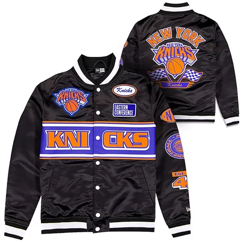 New Era muška New York Knicks Rally Drive Bomber jakna