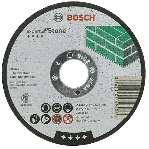 Bosch Rezni disk Expert for Stone (Promjer rezne ploče: 115 mm, Prikladno za: Kamen)