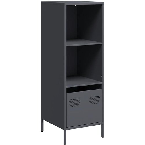 Maison Chic Visoka omara - Komoda - Predalnik antracit 35x39x103,5 cm jeklo, (21717381) Slike