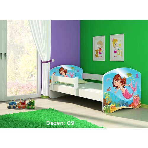ACMA dečiji krevet ii 160x80 + dušek 6 cm WHITE9 Cene