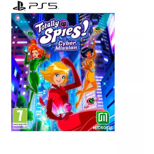 Microids PS5 totally spies! - cyber mission Cene