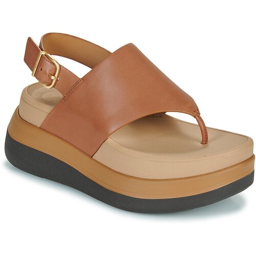 Fitflop F MODE STACK LEATHER Smeđa Slike
