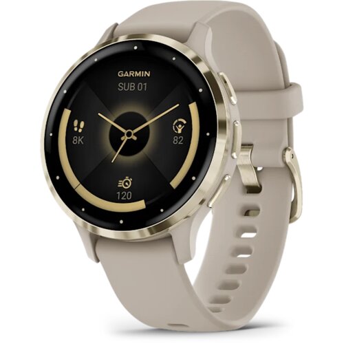 Garmin pametna ura venu 3S french grey/soft gold Slike