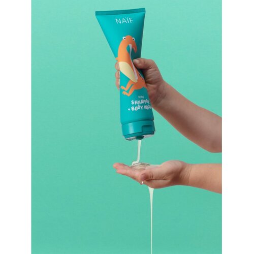 Naif Kids Shampoo + Body Wash dječji gel i &amp;scaron;ampon 250 ml Slike