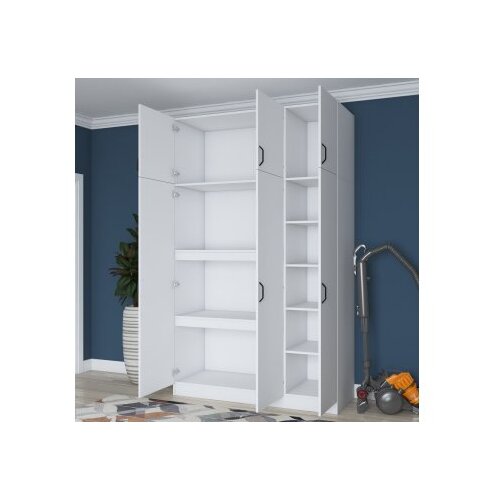 Hanah home Ormar 145x239x55cm Bijeli Slike