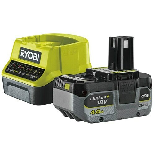 Ryobi Set - punjač baterija i baterija od 4/0Ah 18V ONE+ RC18120-140X Slike