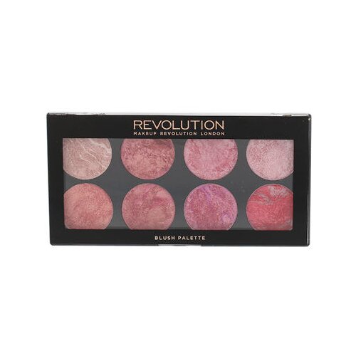 Revolution blush palette paleta 8 rumenila za lice 12,8 g nijansa blush queen Slike