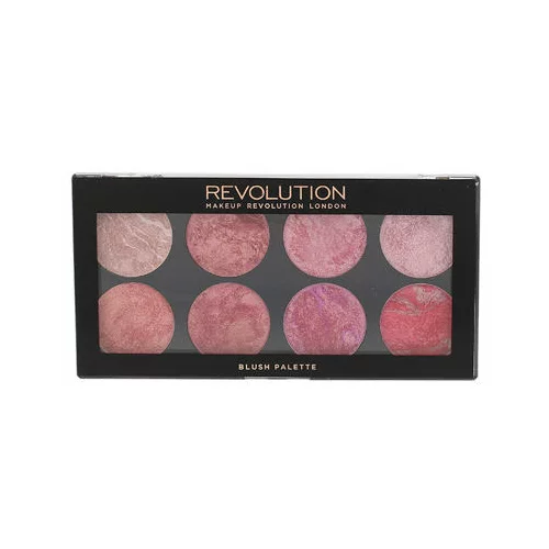 Revolution blush palette paleta 8 rumenila za lice 12,8 g nijansa blush queen