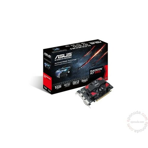 Asus AMD Radeon R7 250 1GB 128bit R7250-1GD5-V2 grafička kartica Slike