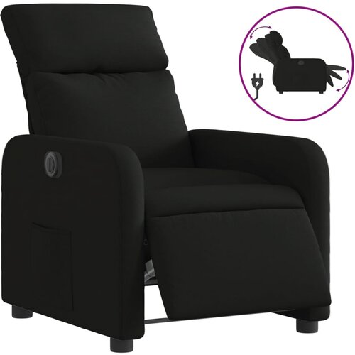 Maison Chic Električni naslanjač - Relax naslanjač črno blago, (22061727) Cene