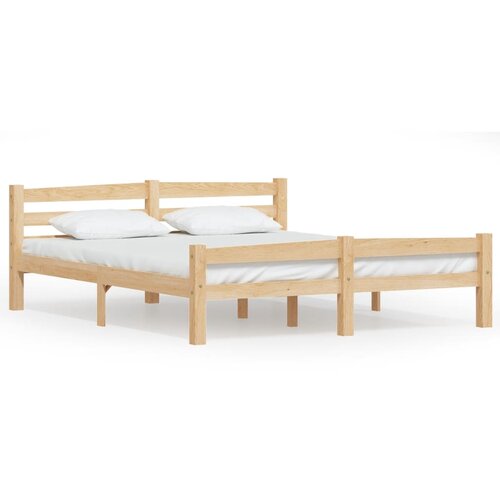  Okvir za krevet od masivne borovine 160 x 200 cm Slike