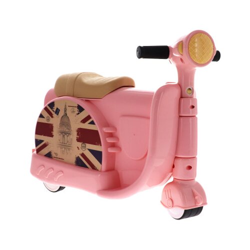 Master Igračka guralica kofer s pojasom 51x21x41cm London HS103 Slike