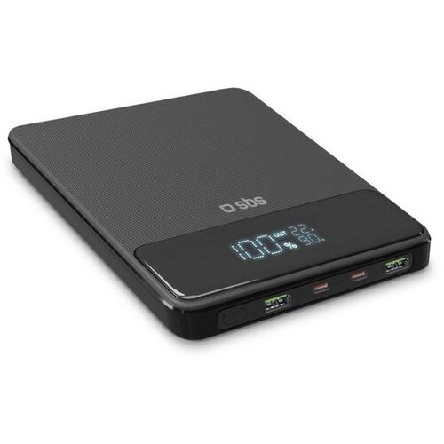 Sbs Prenosna baterija Power Lite LCD 20000 mAh 100W črne barve, (5000265635) Cene