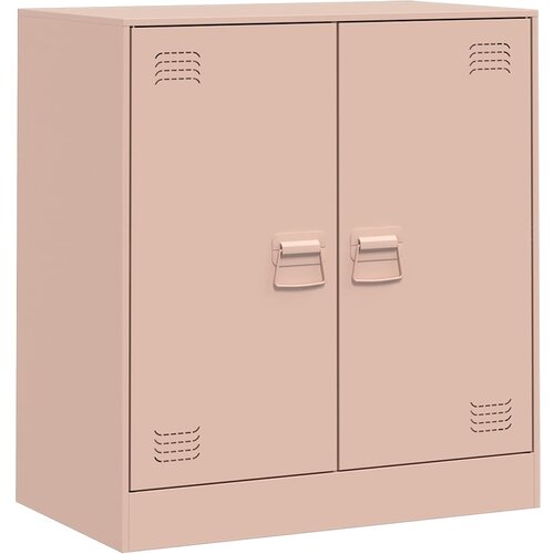 Maison Chic Komoda - Predalnik roza 67x39x73 cm jeklo, (21716001) Cene