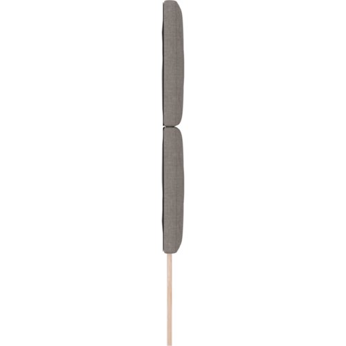  Naslon za glavu s dijamantnim blokovima taupe 80 cm tkanina Slike