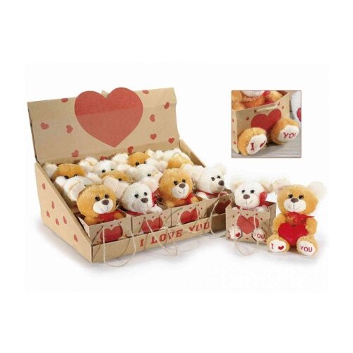 Art From Italy f57.03.69 pli&amp;scaron;ani medvedić 9 x 8 x 13h i love you Slike