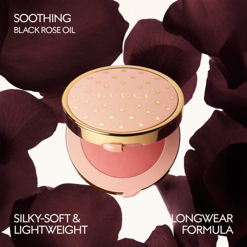 Gucci Beauty Blush De Beaut&amp;eacute; rdečilo v prahu odtenek 03 Radiant Pink 5.5 g Slike