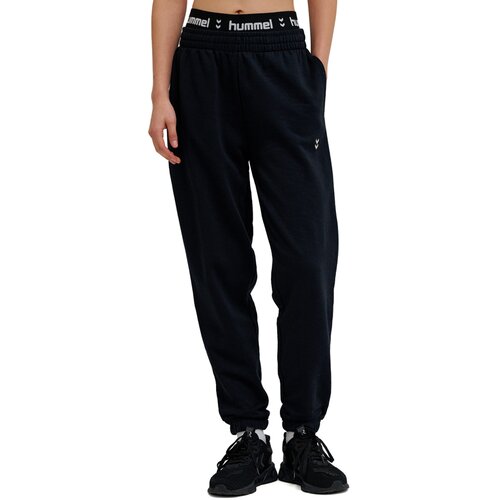 Hummel Sportske hlače 'Pulse' crna / bijela Cene